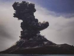 GAK Kembali Erupsi, Status Siaga III