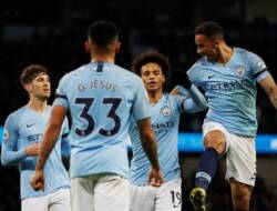 Liga Inggris : City Tumbangkan Cardiff 2-0