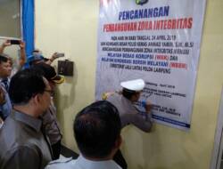 Ditlantas Polda Lampung Inisiasi Pembangunan Zona Integritas