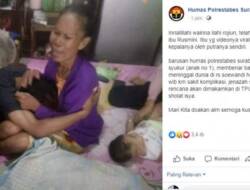 Rusmini, Ibu yang Kepalanya Ditendang Anak Kandung Meninggal Dunia