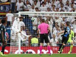 Hasil UCL : Real Madrid Ditahan Clube Brugge 2-2