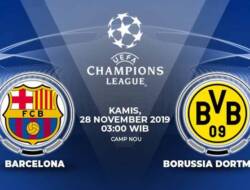 Link Streaming Barcelona Vs Borussia Dortmund