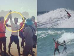 Keren! Buang Kesempatan Raih Emas Surfer Filipina Selamatkan Surfer Indonesia