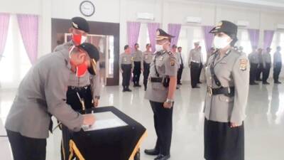 USAI SERTIJAB, KOMPOL HETI PATMAWATI SIAP EMBAN TUGAS SEBAGAI WAKAPOLRES TANGGAMUS