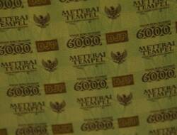 Bea Meterai Naik, Penerimaan Pajak Bakal Terkerek Rp4,4 T