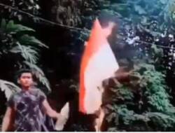 Polisi Kantongi Identitas Warga Aceh Pembakar Bendera Merah Putih