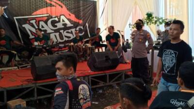 Lagi, Polisi Bubarkan Hajatan dengan Pentas Musik di Banyuwangi