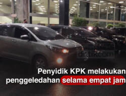 4 Jam Geledah Ruangan Azis Syamsuddin di DPR, KPK Total Bawa 5 Koper