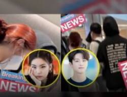 Foto Kencan Idol Ini Diduga Yeji ITZY dan Youngbin SF9