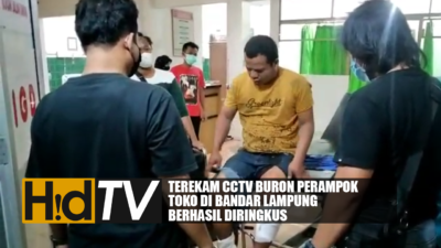 Buron Perampok Toko Di Bandar Lampung Berhasil Diringkus