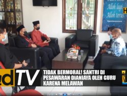 Santri di Pesawaran Ditampar dan Diinjak Oleh Guru