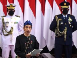 Presiden Joko Widodo Sampaikan Anggaran TKDD, Pendapatan Negara, dan Rencana Defisit Anggaran dalam RAPBN 2022
