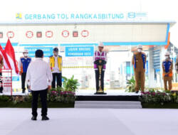 Presiden Jokowi Resmikan Tol Serang-Panimbang Seksi I Ruas Serang-Rangkasbitung