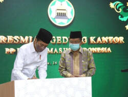 Presiden Jokowi Resmikan Gedung Kantor Pimpinan Pusat Dewan Masjid Indonesia
