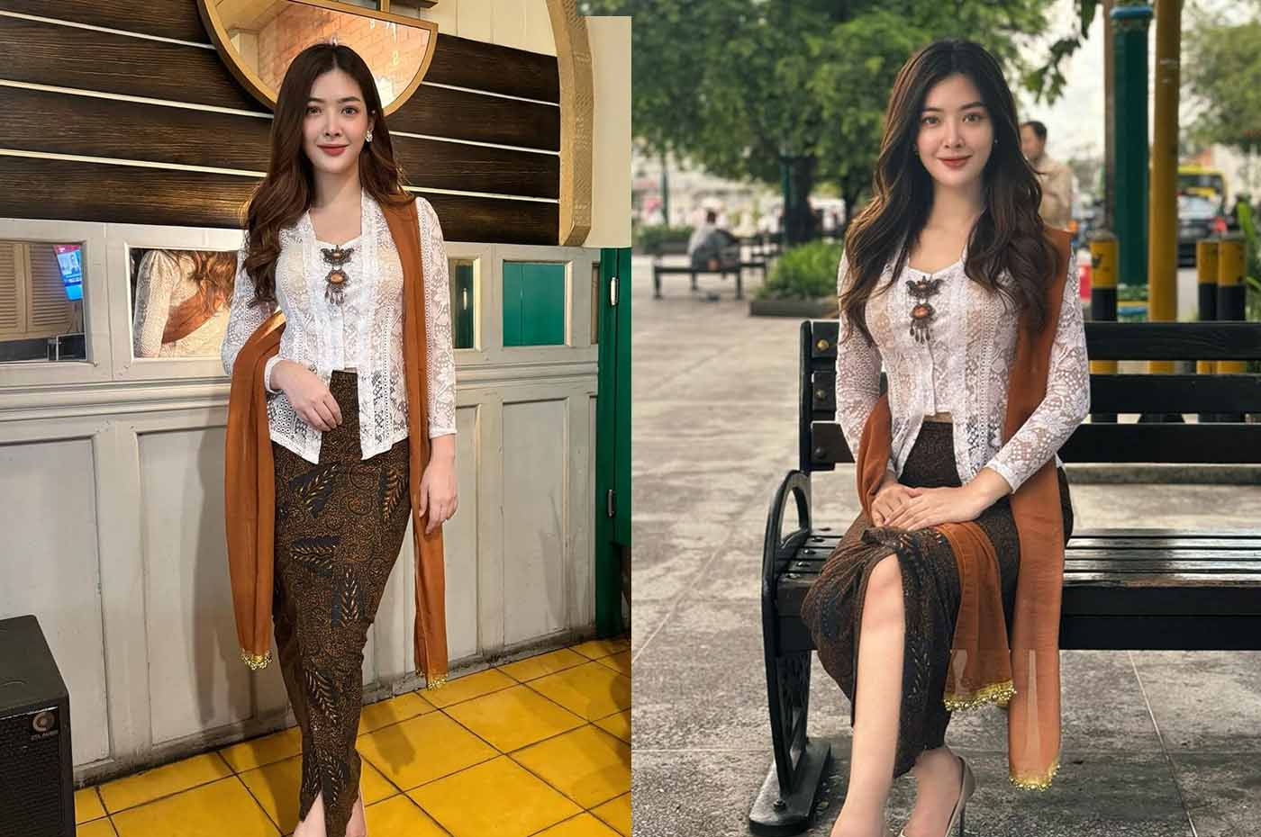 Ilustrasi Kebaya. Instagram @darasarasvaati