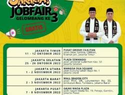 Jakarta Job Fair Gelombang Ke-3 Oktober Hingga November 2022