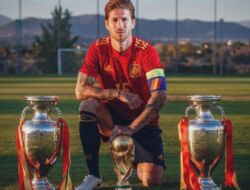 Ramos Umumkan Gantung Sepatu dari Timnas Spanyol