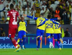 Al-Nasser VS Abha, Freekick CR7 Sukses Tembus Gawang Abha