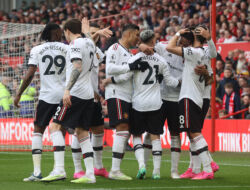 Manchester United Cetak 2 Gol di Markas Nottingham Forest