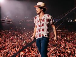 Pecah! Para Idol K-POP Hadiri Konser Bruno Mars di Seoul