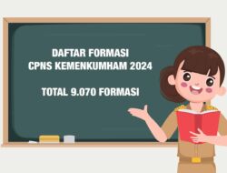 Formasi CPNS Kemenkumham untuk Lulusan SMA hingga S2, Simak Rincian Lengkapnya!