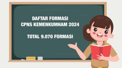Rincian Formasi CPNS Kemenkumham 2024. Freepik @felicities
