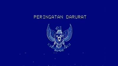 Gambar 'Peringatan Darurat' Garuda Biru yang viral di media sosial. Istimewa