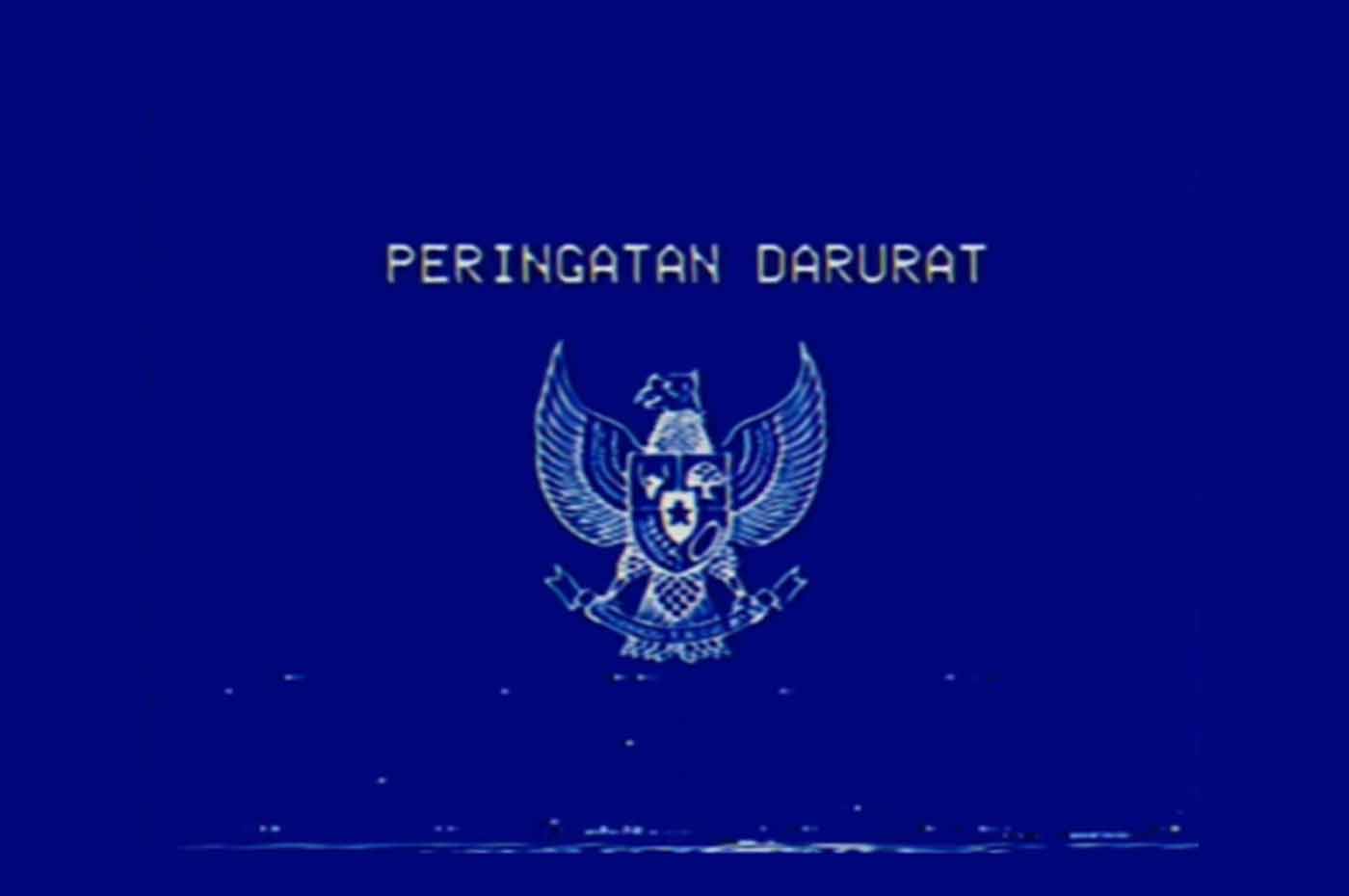 Gambar 'Peringatan Darurat' Garuda Biru yang viral di media sosial. Istimewa