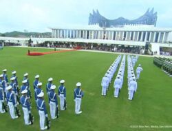 Presiden Jokowi Pimpin Upacara Peringatan HUT RI ke-79 di Istana Negara IKN