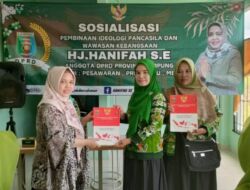 Hanifah Kunjungi Warga Pesawaran, Paparkan Peran Penting Pancasila
