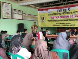 Tatap Muka dengan Warga, Mustika Bahrum Siap Kawal Aspirasi di DPRD Lampung