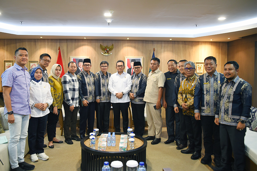 Mendag Menerima Kunjungan Anggota DPRD Provinsi Lampung. Foto: Kemendag.go.id