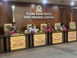 DPRD Lampung Percepat Evaluasi LHP-BPK Demi Tata Kelola yang Baik