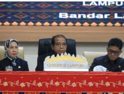 Pj. Gubernur Lampung Menghadiri Rapat Paripurna Pandangan Umum dari Fraksi-Fraksi DPRD Provinsi Lampung