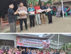 Reses, Warga Fajar Agung Barat Pringsewu Minta Pupuk sampai Obat Hama