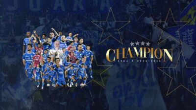 Empat Bintang Bersinar! Persib Dipastikan Juara Liga 1 2024/2025 Sebelum Musim Berakhir