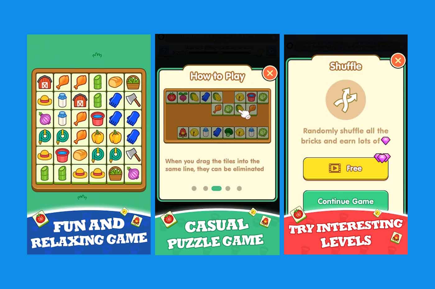 Tile Puzzle-Matching Land. Foto: Google Playstore