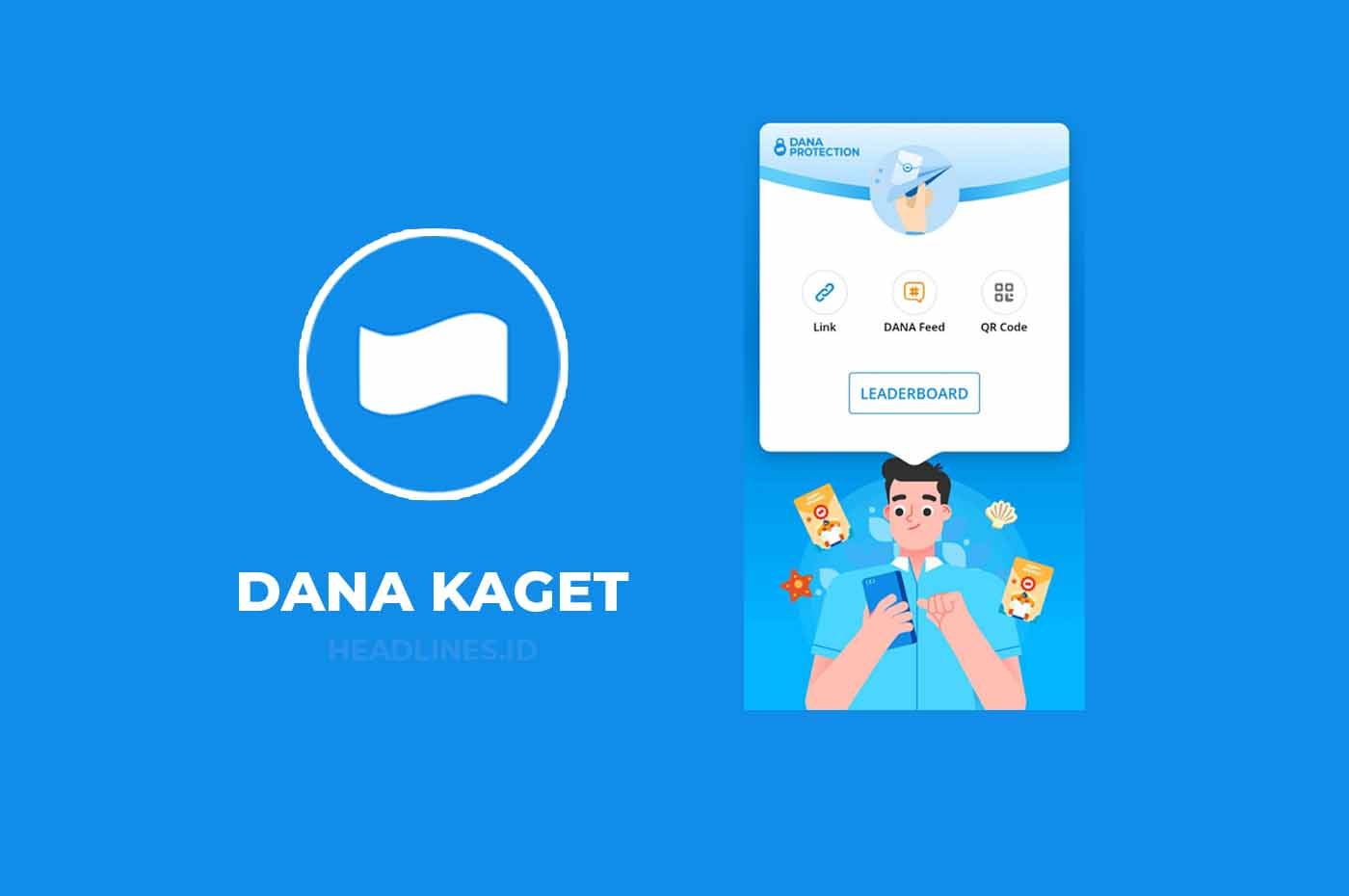 Link DAGET penghasil saldo DANA gratis.