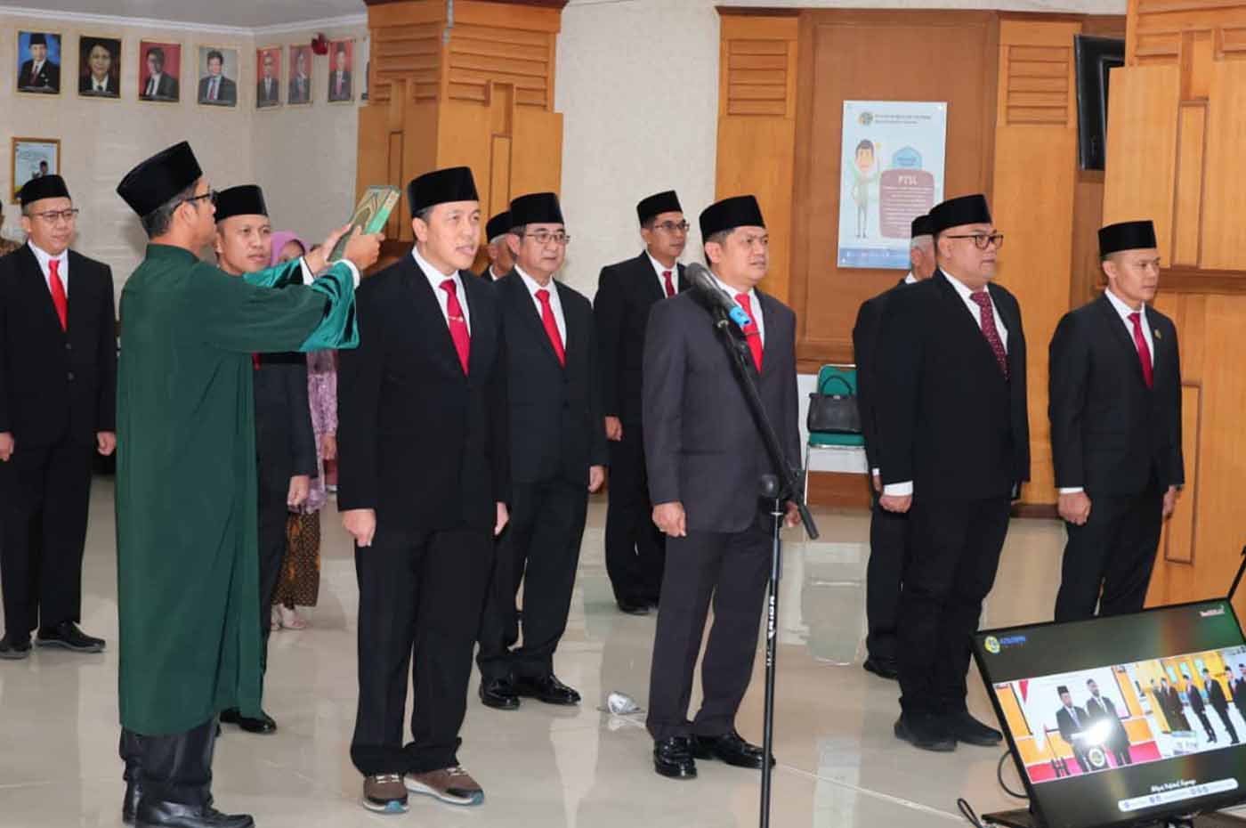 Kementerian ATR BPN Resmi Lantik Pejabat Struktural Baru