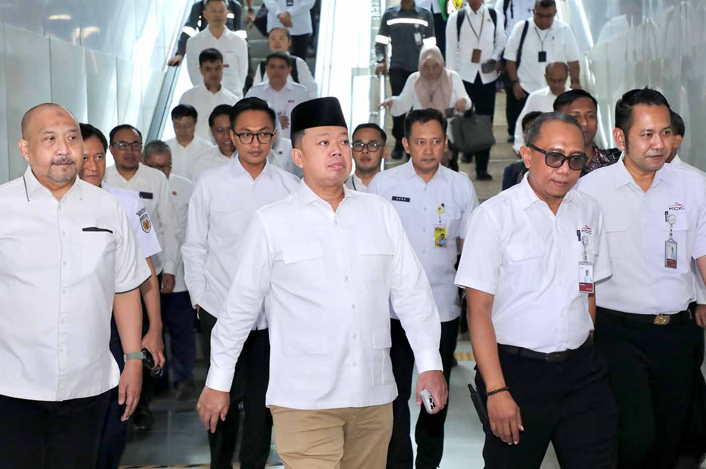 Kementerian ATR/BPN Pastikan Lahan Akses Stasiun Kereta Cepat Jakarta Bandung Aman Tanpa Masalah.