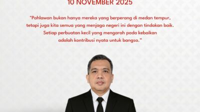 Dinas Cipta Karya dan Tata Ruang Kota Tangerang Selatan Mengucapkan Selamat Hari Pahlawan