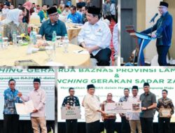 Gubernur Mirza Buka Rakorda Baznas Lampung