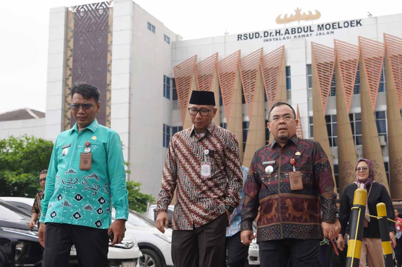 gubernur lampung sidak opd dan asn saat hari pertama kerja tahun 2026