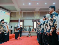 Bunda Literasi Lampung Purnama Wulan Sari Mirza Kukuhkan Pengurus Forum Literasi 2026–2030