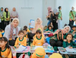 Bunda PAUD Lampung Buka Gebyar Mewarnai Tingkat Provinsi