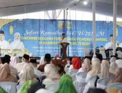 Safari Ramadan di Lamteng, Gubernur Mirza Kucurkan Rp300 M untuk Jalan Provinsi