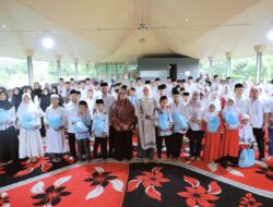 Jihan Nurlela Safari Ramadan Bersama 150 Anak Panti