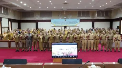 Sosialisasi Pergub jam kerja ASN di Pemprov Lampung