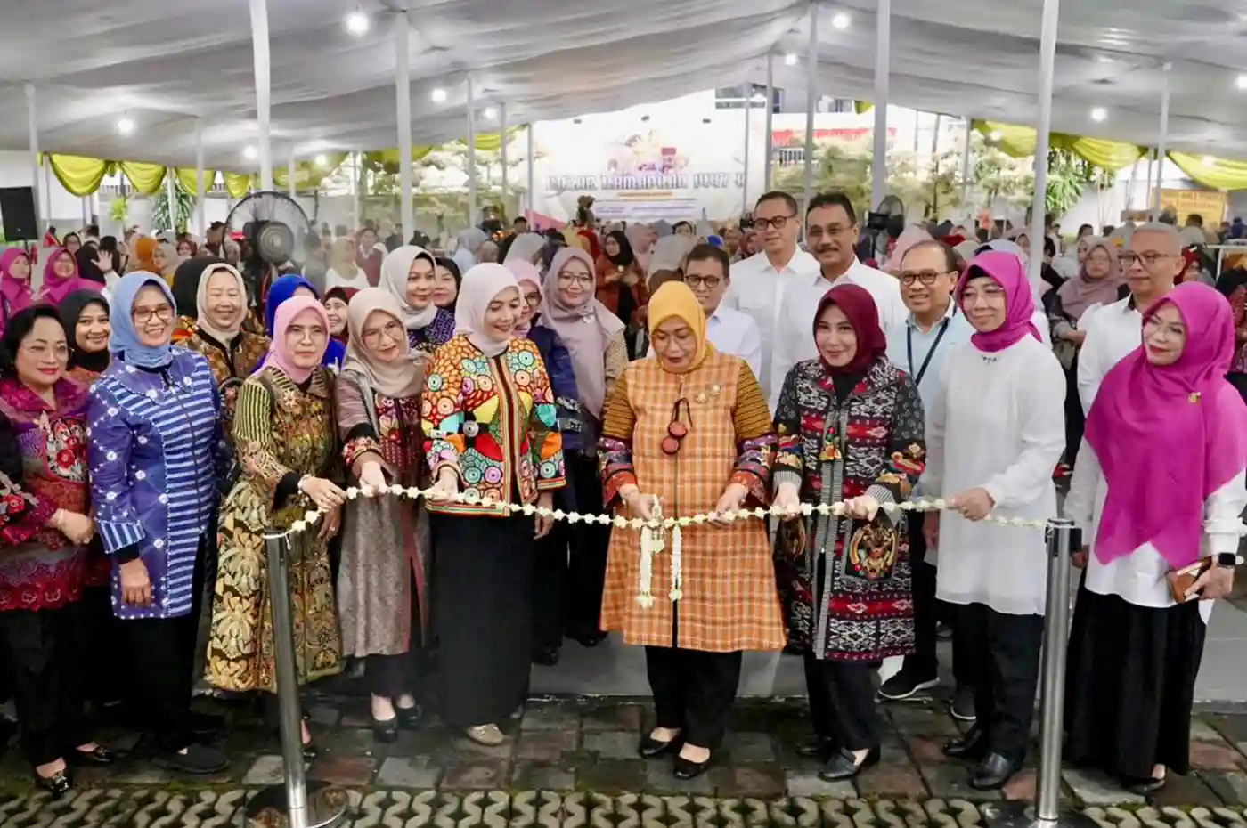 Bazar Ramadan ATR BPN di Jakarta dengan puluhan tenant UMKM