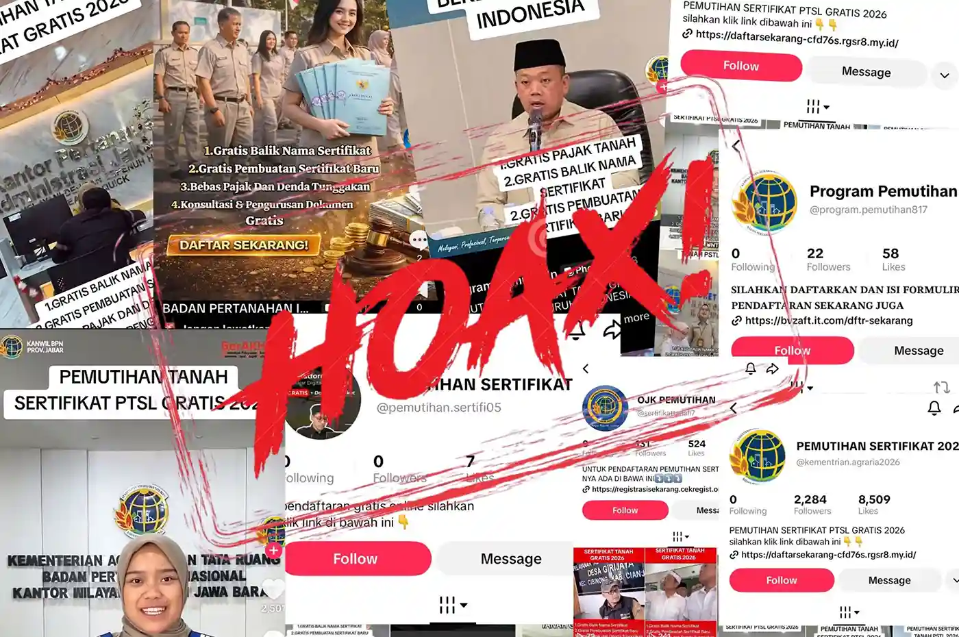 ATR/BPN Tegaskan Tak Ada Program Pemutihan Sertipikat Tanah